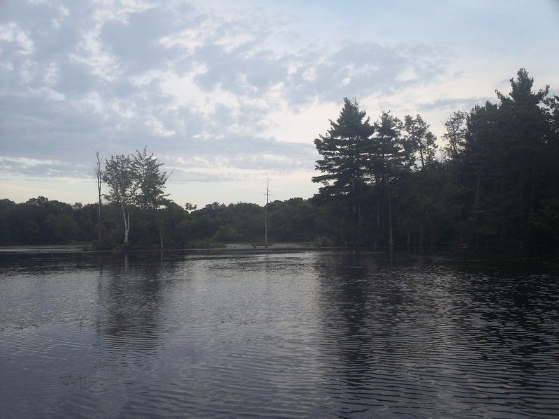 Kayaking on Stump Pond Westboro MA photo