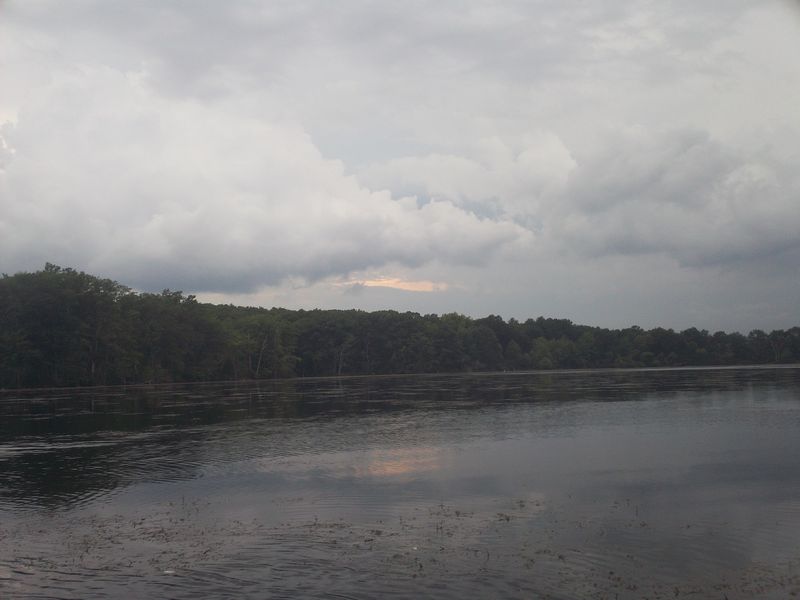 Kayaking on Stump Pond Westboro MA photo