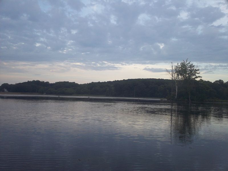 Kayaking on Stump Pond Westboro MA photo