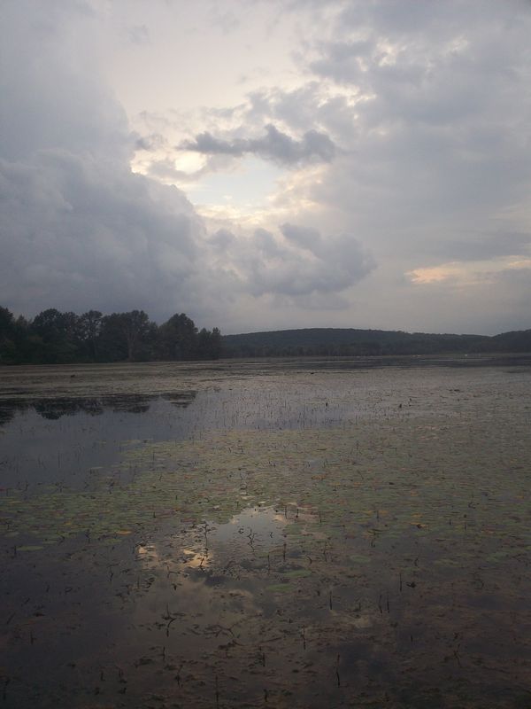 Kayaking on Stump Pond Westboro MA photo