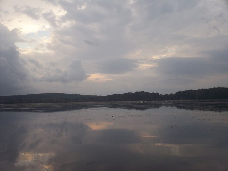 Kayaking on Stump Pond Westboro MA photo