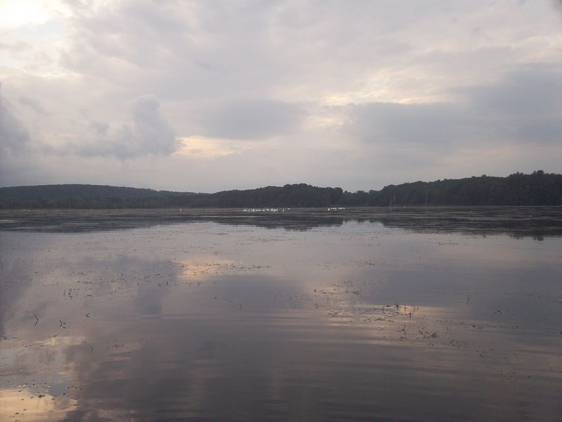 Kayaking on Stump Pond Westboro MA photo