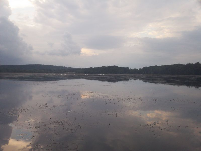 Kayaking on Stump Pond Westboro MA photo
