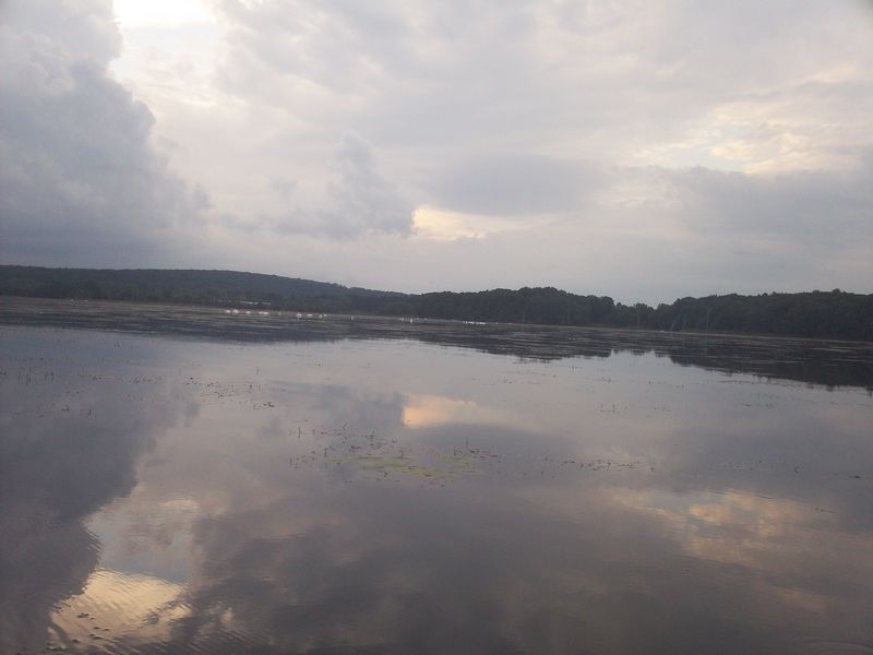 Kayaking on Stump Pond Westboro MA photo