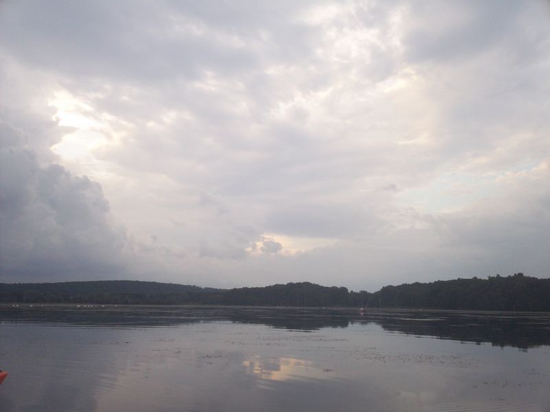 Kayaking on Stump Pond Westboro MA photo