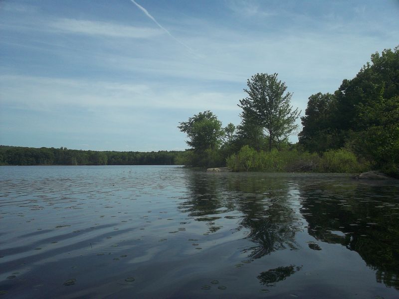 Stump Pond Westboro MA Kayaking photo