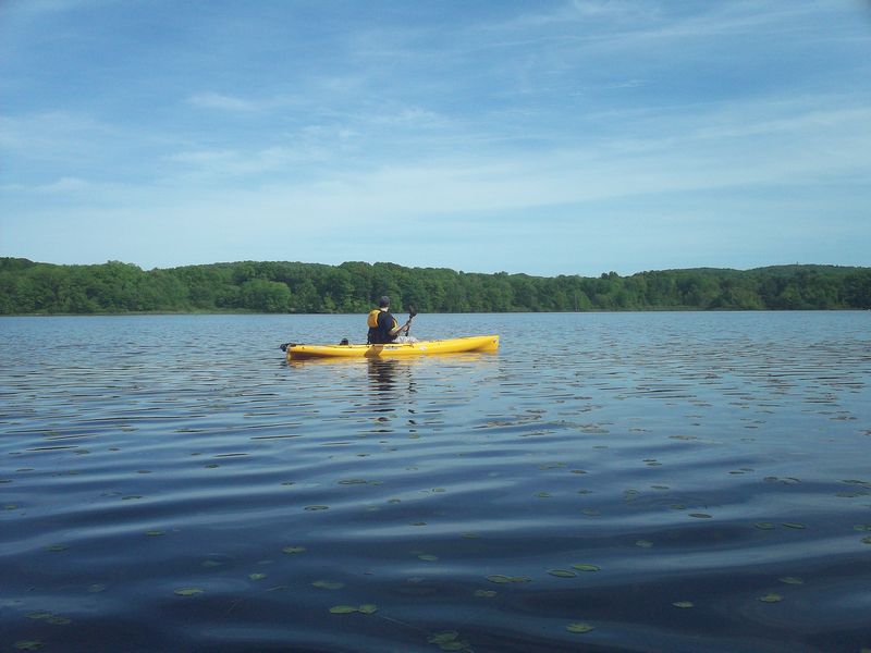 Stump Pond Westboro MA Kayaking photo